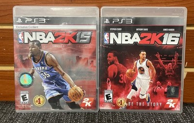 NBA 2K Game Lot NBA 2K15 2k16 PlayStation ps3 ''TESTED''