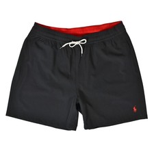 RL Classic Polo Hawaiian Traveller Shorts Men Swim Drawstring Shorts Inner Mesh