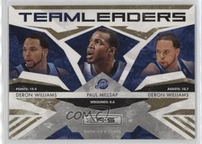 2009 Rookies & Stars Team Leaders Gold /500 Paul Millsap Deron Williams #29 0y6s