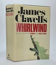 Whirlwind James Clavell 1986 First Edition First  Printing HC$DJ Asian Saga