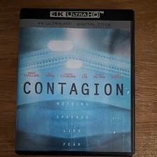 Warner Bros. Contagion 4K Ultra HD Blu-ray Digital Code Blu-ray Case