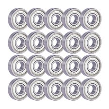Rollerex Atlas 608ZZ Pre-Lubricated Roller Skate Wheel Bearings   ABEC 5 and ...