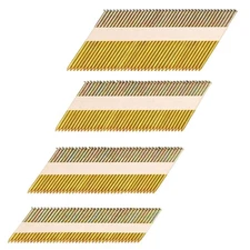 480 Pack 34 Degree Framing Nails 2"-3-1/2" Galvanized Paper Tape D Head