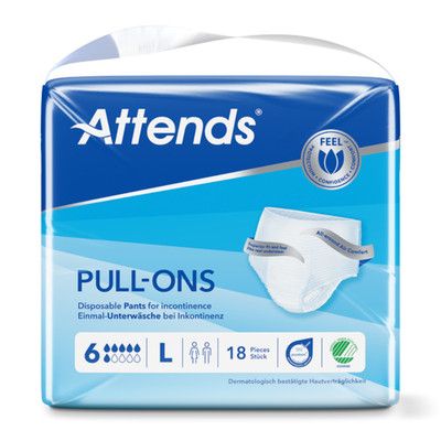 Attends Pull-Ons 6 L  - Umkarton defekt, innen versiegelt