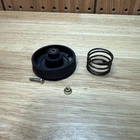 Technics SL-220 Turntable Parts Single Rubber Foot with Spring Stripped Screw