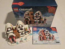 LEGO Creator Expert: Microscale Gingerbread House (40337) As Is In Photo. 
