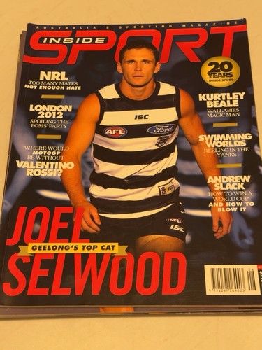 Inside Sport Magazine X9 Bulk Lot AFL:Riewoldt Hawkins, Buddy,Hodge,Ablett,Ball - Picture 3 of 10