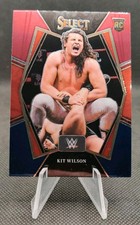2022 Panini Select WWE Premier Red Blue #170 Kit Wilson RC rookie wrestling card