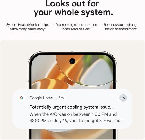 Google Nest Learning Thermostat 4th Gen, Polished Obsidian - Picture 6 of 14