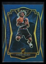 Tyrese Maxey Prizm 2020 Blue Prizm
