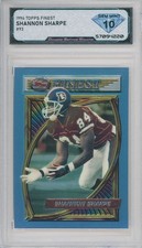 1994 Topps Finest SHANNON SHARPE #93💎DSG 10 Gem Mint