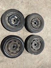 PEUGEOT 207 208 FULL SIZE 15" STEEL WHEELS & 185 65 15 TYRES 4x108 CITROEN QQ