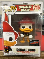 Funko Pop! Vinyl: Animation #715 Disney Donald Duck Fireman New York Comic Con 