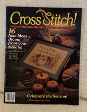 1993 Oct / Nov Cross Stitch Magazine 19 - 16 Design Projects - GUC