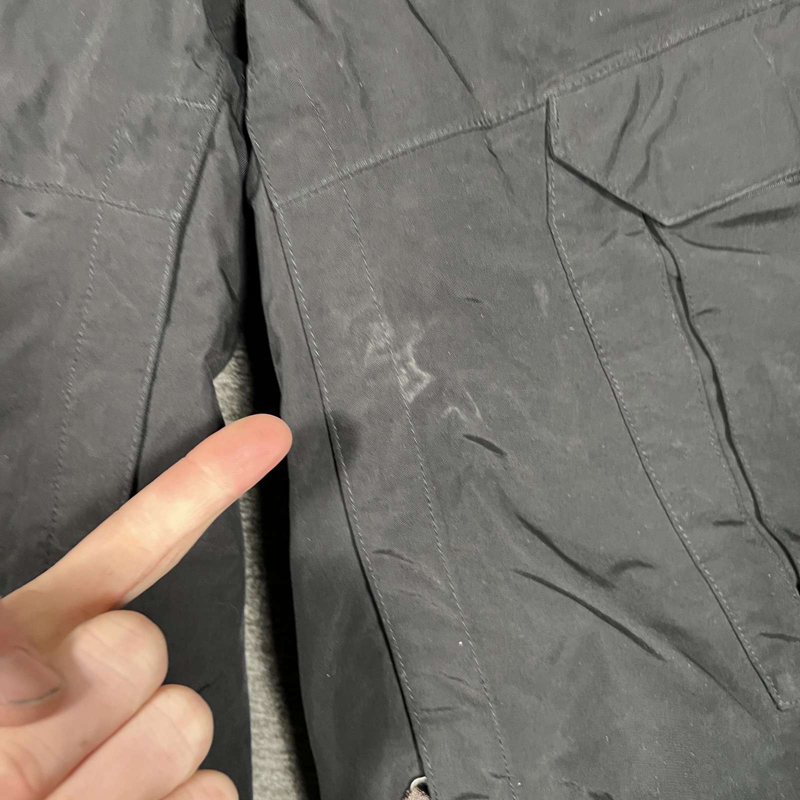 The North Face HyVent Ski Snowboard Pants Mens Small Black Waterproof Insulated thumbnail 3