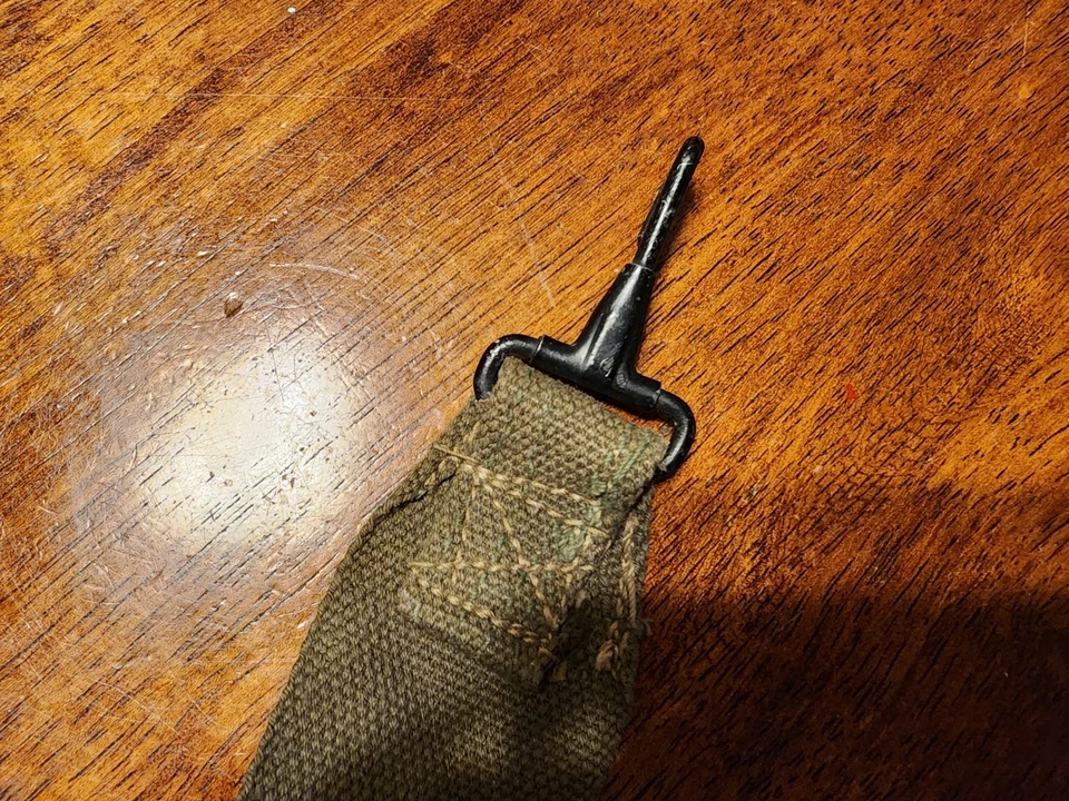 WW2 US Army GP MUNICIÓN EQUIPO BOLSA DE TRANSPORTE 1945 Foto 4 de 4