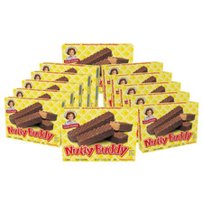 Little Debbie Nutty Buddy Peanut Butter Wafer Bars, 12-Boxes