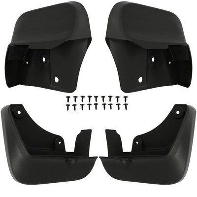 For 2010-14 Toyota Hilux Vigo  Mud Flaps Splash Guard Fender Mudguard & Screws