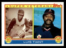 1983 Topps #179 Luis Tiant Card
