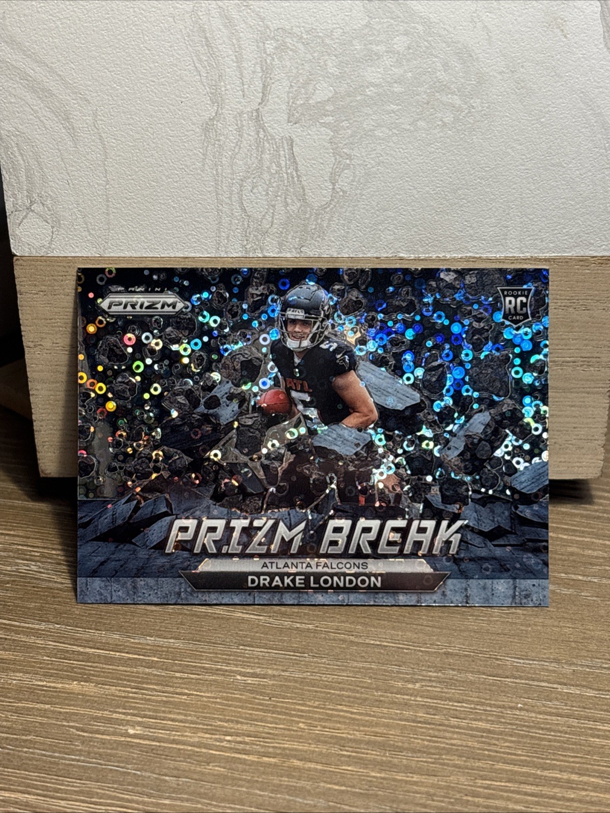 2022 Panini Prizm - Prizm Break Drake London #PB-7 No Huddle Prizm (RC)