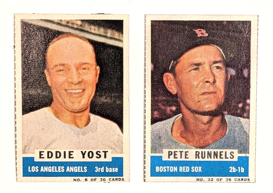 Bazooka Baseball 1961 Daley Yost Kluszewski Runnels lote de 5 Foto 3 de 4