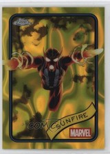 2025 Topps Chrome Marvel Comics Yellow Lava Refractor Sunfire #22 jc3