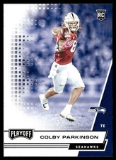 2020 Panini Playoff Colby Parkinson Rookie Seattle Seahawks #272