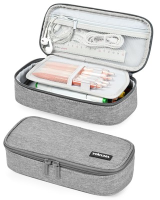Pencil CaseLarge Capacity Pencil PouchAesthetic Zipper Pencil Box Back to Sch...