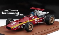 Tecnomodel 1/18 Ferrari F1 312 Ickx Nurburgring Gp 1968 Statisches Modell