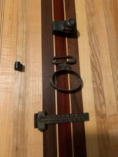 Spanish Mauser M1916 parts lot rear sight upper band muzzle cover .01 NO RESERVE
