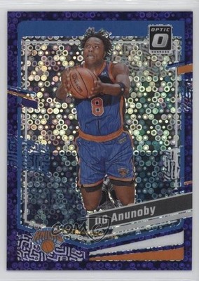 2023-24 Panini Donruss Optic Fast Break Purple Prizm 17/99 OG Anunoby #191 3l0