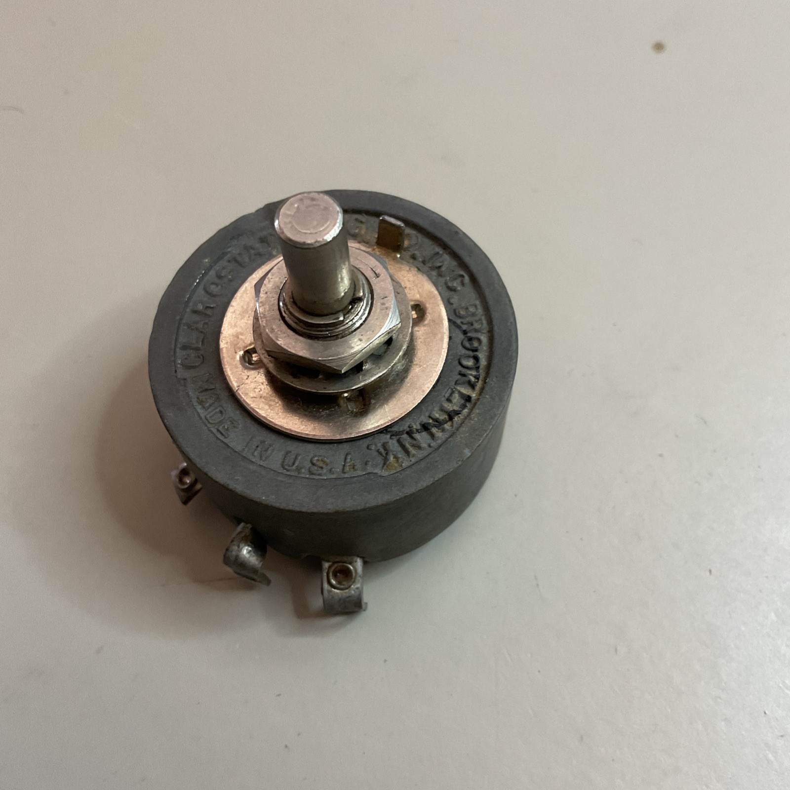 VTG Clarostat Rheostat Potentiometer, 206505D, 200
