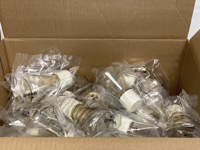 (50) GREINER 125mL PC Graduated Erlenmeyer Shaker Flask w/ DuoCap 679501