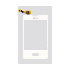 VETRO TOUCHSCREEN per LG L3 E400 Optimus vetrino touch screen BIANCO no display 