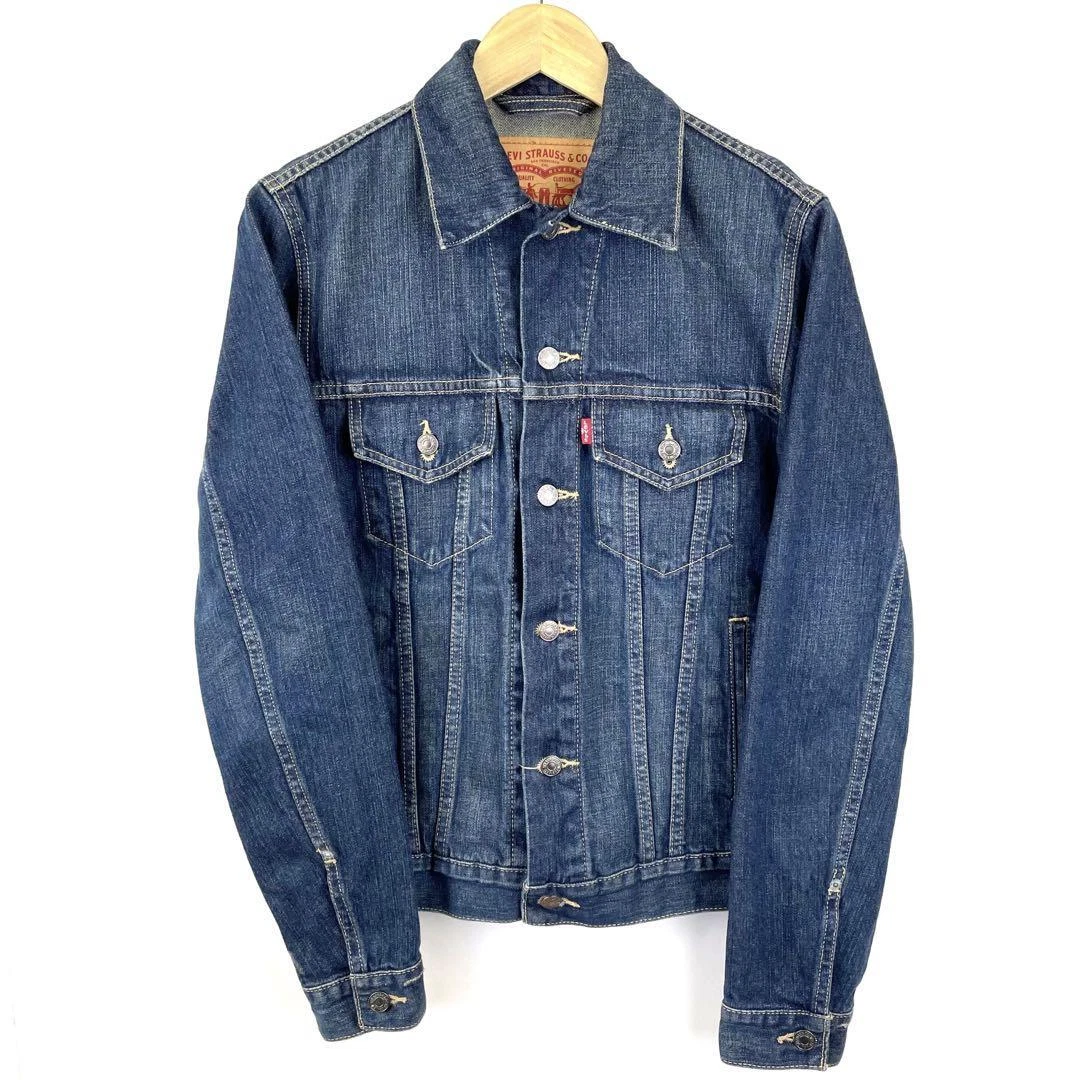 Japan Used Fashon] Levi'S S40116 Denim Trucker Jacket Jean Old