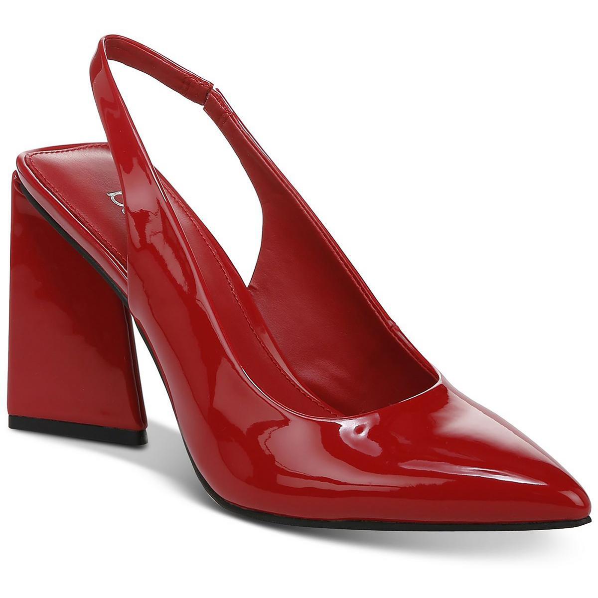 Женские лакированные туфли-лодочки Bar III Arrica Red 8.5 Medium (B,M) BHFO 1653