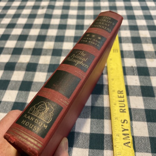 The World's Great Thinkers Man and the State The Political Philosophers 1947 HB - Bild 4 von 13