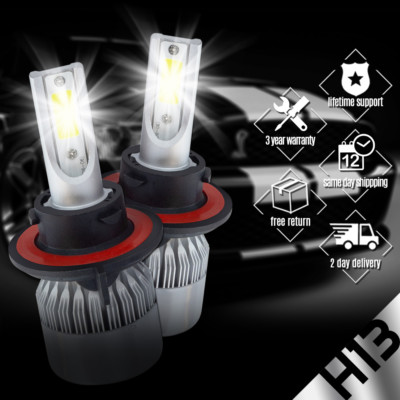 Kit HID Xénon Xentec H13 9008 – 6000K Blanc Diamant – 35W, Faisceau Haut Et Bas – Éclairage Premium