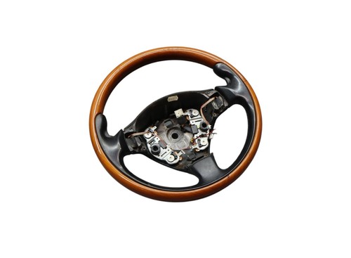 03-13 Maserati Quattroporte M139 Steering Wheel Mahogany Wood Black Oem - Picture 3 of 14