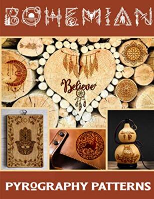 Böhmische Pyrographiemuster: Sammlung von Pyrographiemustern nachvollziehbar für...