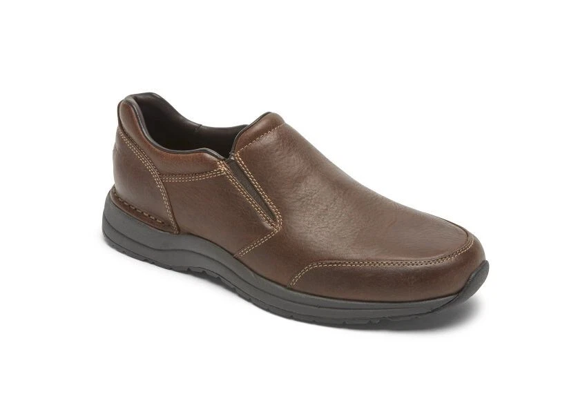 Rockport Mens Eureka Walking Shoe - Tamaño 8 - Color Chocolate Nubuck