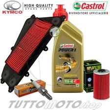Tagliando KYMCO Grand Dink G-Dink 125 2013 2014 Kit Olio Castrol Filtri Candela