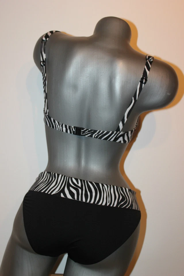 Triumph Bügel Bikini "4 Your Style 14 pt CTOW" schwarz/weiß 75 B Tai 02 in 38 - Bild 4 von 4