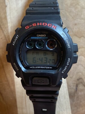 Casio G-Shock DW-6900 200 meter 20 bar Chronograph, Illuminator
