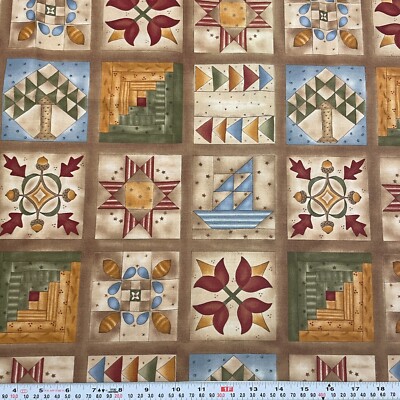 It's Elementary by Jacqueline Paton for Red Rooster Fabrics Cotton Panel 23''x43''