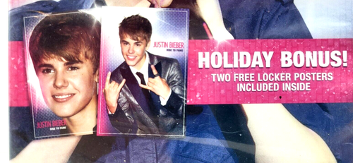 Justin Bieber Rise To Fame DVD Bonus Posters Exclusive Interviews SEALED - Imagen 5 de 7