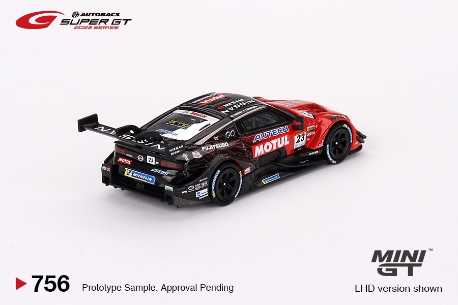 MINI GT EX 3台セット 新品 Mini GT 1:64 Nissan Z GT500 #23 “MOTUL AUTECH Z” NISMO 2023 Super