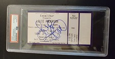 Louie Anderson Autographed 2007 Concert Ticket Comic D.22 PSA/DNA Encapsulated