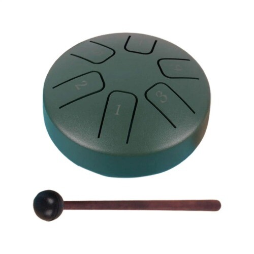Tongue Drum 3.8 inch Musical Instrument Portable Hand Pan Drum for Education - Picture 7 of 37