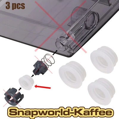 SNAPWORLD-KAFFEE 3x Dichtung für DeLonghi ECAM ESAM zu Wassertank wie 5313231691 Lippendichtung